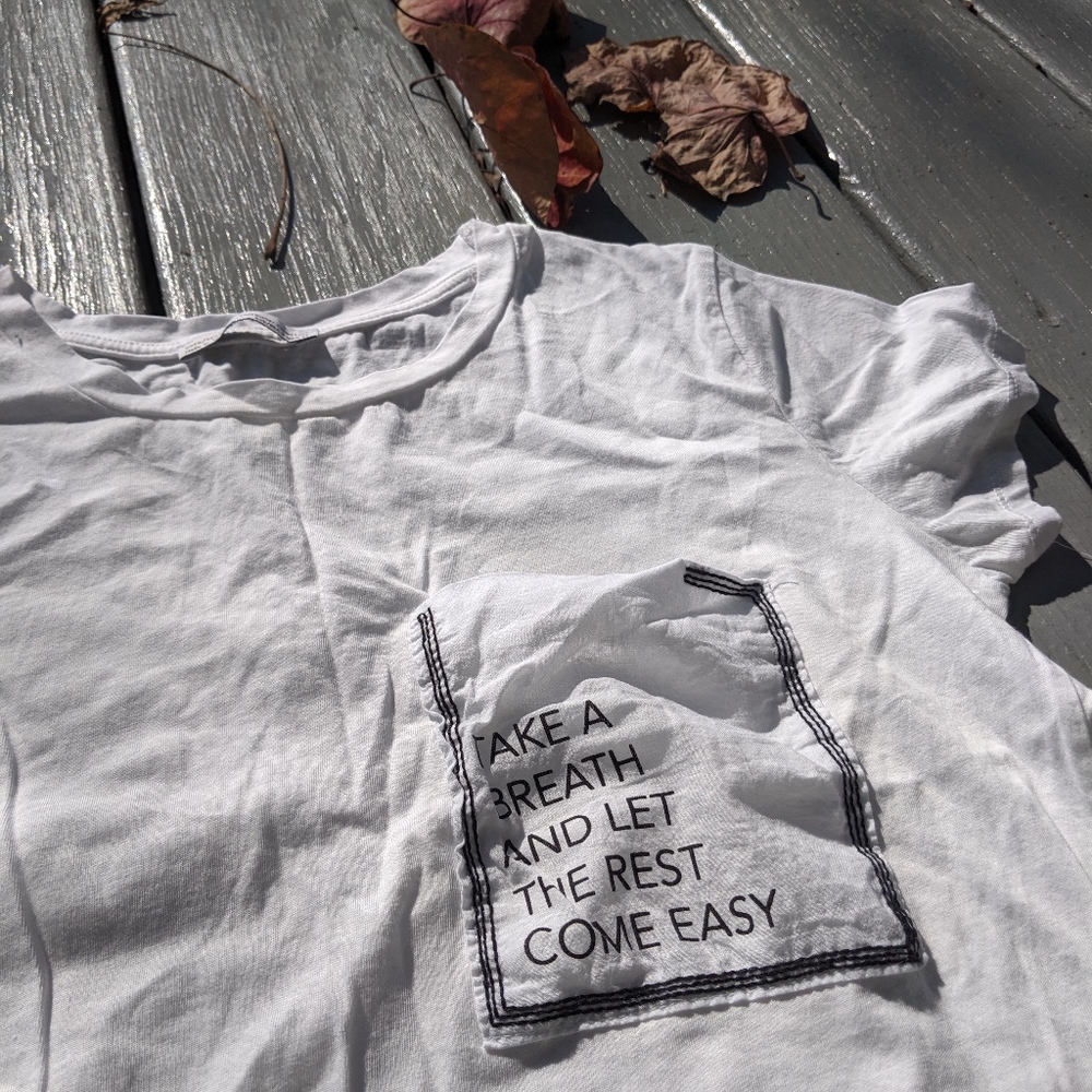 Zara Essential Basic Fall Tee - image 3